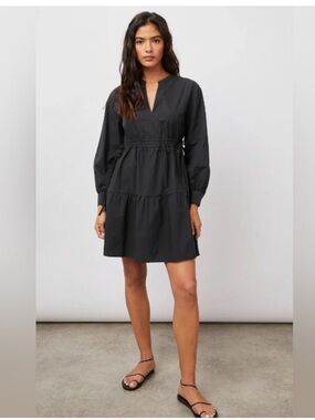 Rails Black Ivy Dress XS